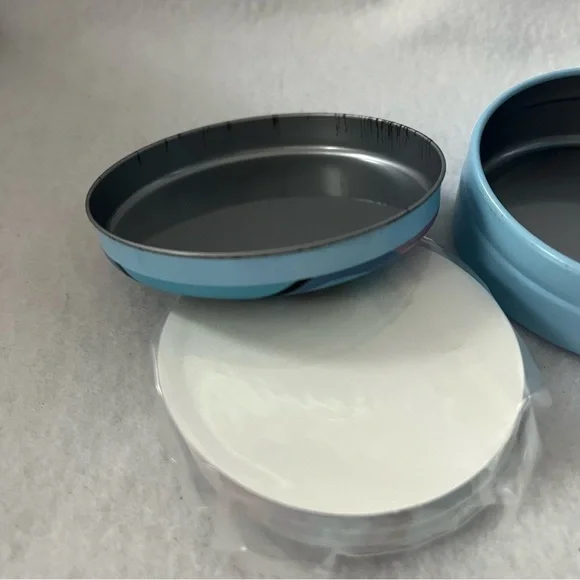 STITCH Small Memo Note Paper Circle Tin Blue Disney Store Japan - Picture 8 of 12